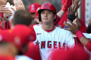 エンゼルス・大谷翔平が７回無四球２失点で日米通算５０勝達成！打者でも同点二塁打！！