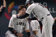 【画像】大谷翔平さん、村上宗隆を励ます