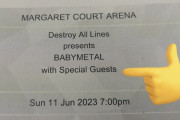 BABYMETAL「メルボルン公演にスペシャルゲストが参加！？」