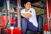 海外「いい人！」「笑顔だね！」大谷選手の消防署訪問の様子に喜びの声