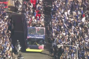海外「大谷が！デコピンが！」ドジャース優勝パレードに海外大興奮！（海外の反応）