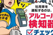 【運転アリ】弊社、四月一日からアルコールチェックを義務付ける