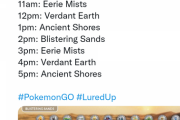 【ポケモンGO】ホウエンツアーの野生出現のタイムテーブルが判明！