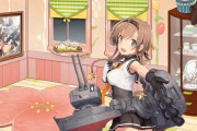 【艦これ】新家具来たのでレイアウトしたら凄いピンクな部屋になったでち　執務室雑談