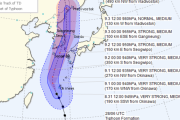 韓国気象庁「台風9号は韓国に上陸する台風では歴代最大級だけどすぐに日本海に抜ける！」→日本&アメリカ「韓国縦断コースですが……」