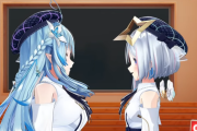 【ホロライブ】ラミィとかなたそ、胸囲の格差社会