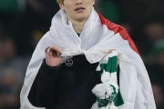 セルティック古橋亨梧、Jリーグとスコットランドの違い「球際だったり、強度はこっちのほうが高い」