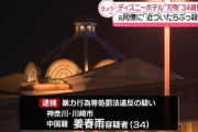 「ホテルミラコスタ」に刃物を持って侵入した中国籍の男(34)を逮捕　「抗議文を配っていたら止められたから中華包丁を取り出しただけ」