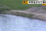 【悲報】妹のチアリーディングの練習を見に来ていた兄(14)、突然川に飛び込み溺死して重体