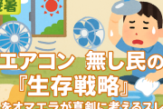 【避暑】エアコン無し民の俺の『生存戦略』をオマエラが真剣に考えるスレ