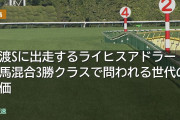 佐渡Sに出走するライヒスアドラー　古馬混合3勝クラスで問われる世代の真価