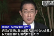 岸田内閣支持率１７％　岸田派でも裏金作りがバレ支持率過去最低に　自民党支持も2割切る