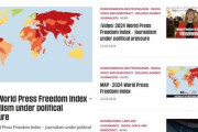 報道の自由度ランキング発表。気になる日本の順位は？