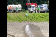 【動画】進次郎「雨が降るまで少しでも足しになるように」ため池に給水車で注水ｗｗｗｗｗｗｗｗｗｗｗｗｗｗ