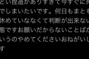 【悲報】るしあさん、お気持ち表明も即消し