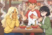 カナダ住み中国人ワイ「日本行ってしたいことは?」カナダ人友「ラーメン！あと餃子も食べたい」ワイ「それ中国のな」