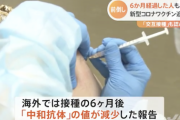 ワクチン３回目接種、「2回目から6ヶ月以上」に対象拡大へ