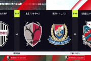 ◆Ｊ１◆30節 優勝争い2試合 HT 神戸佐々木と井手のGで鹿島をリード、横浜FM宮市のGで札幌をリード！