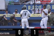 中村奨吾、犠牲フライ！ロッテが幸先良く初回から先制！