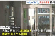 東京の民間団体「ベビーライフ」が日本人の赤ちゃん300人を人身売買か　1人300万円で養子の親は全員外国人