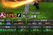 【プロスピA】そろそろ西川遥輝の走力88は違和感あるわね