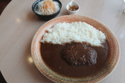洋食屋さんでハンバーグカレー注文したのね……（※画像あり）