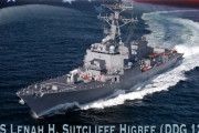 米海軍73隻目のアーレイ・バーク級ミサイル駆逐艦「レナ・サトクリフ・ヒグビー」が就役…　艦名は第1次世界大戦に従軍した女性看護師！
