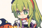 【FGO】ハロウィン衣装のエルキドゥイラスト！！　かぼちゃに入った銀狼もいいですね！！