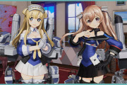 【艦これアーケード】そういやアケは今日からフレとジョン実装か、アーケードで動くフレッチャーとジョンストン可愛いなぁ