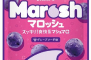 【朗報】グミ界の超新星、『マロッシュ』旨すぎる。　ついにサワーズと果汁グミを倒す日が来たわ