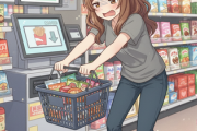【悲報】仕事中におやつがなくて絶望した奥様、セルフレジの床センサーで体重を売ってポテトを購入www