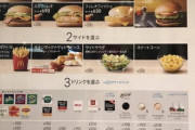 【緊急】明日からマクド値上げやぞ！！！！！！！！！！！！！！！！！！