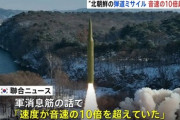 【TBS】北朝鮮が14日に発射の弾道ミサイル、音速の10倍超える　韓国メディア報道
