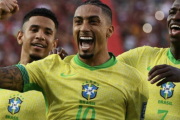 【動画】ブラジル代表、ベネズエラに勝ちきれず3連勝逃す。10番ハフィーニャが先制点もヴィニシウスがPK失敗