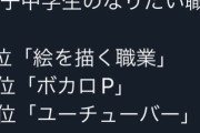 【悲報】jcのなりたい職業ランキングがこちらｗｗｗｗｗｗｗｗｗｗｗｗ　（画像あり）