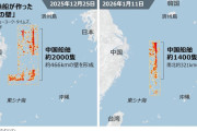中国漁船数千隻、東シナ海に長さ466kmの「海上の壁」を形成