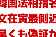 【速報】韓国法相指名の文在寅最側近、早くも偽証疑惑が浮上しパニック状態！　娘が入試で有利になるよう誕生日を変更していたことが発覚！　どこから突っ込めばいいんだよ…
