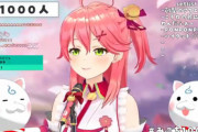 【速報】さくらみこ、Youtube登録者100万人達成！！
