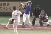 【動画】林安可、ロッテ横山から特大ホームラン