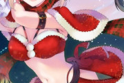 【FGO】クリスマスの沖田さんイラスト！！　水着サンタいいぞ！