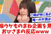 【日向坂46】ひなあい内輪ウケものまね企画を見たおひさまの反応wwww