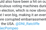 一企業がここまでバイデン推しってさすがに問題すぎる　〜　Twitter社、トランプ大統領のツイートに「※次期大統領はバイデン氏です」と強制表示www