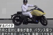 ホンダが“倒れないバイク”を新開発！ふらつきや転倒リスクを抑える効果