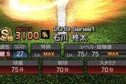 【プロスピA】下手すると石川柊太はセレよりS2の方が強いんちゃうか【画像】