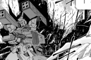 【画像あり】ガンダムF91フォーミュラー戦記のベルフとかいう初出がゲーム主人公の為に漫画に参戦するとゲームの活躍を再現され化物の様な強さで描かれる男