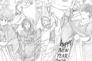 【漫画家・イラストレーター編】A HAPPY NEW YEAR！ヒロアカ・刀剣乱舞など各公式お正月ツイートまとめ