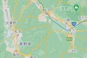 【悲報画像】長野県、長野市周辺と松本市周辺で完全に分断されている