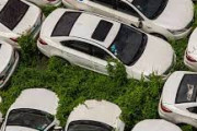 まるでＥＶの墓場、都市部に大量の廃棄車両、急成長の負の遺産