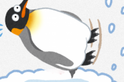 【悲報】ペンギン?さん、氷で滑ってしまうｗｗｗｗｗｗｗｗｗｗｗｗｗｗｗｗｗｗ