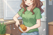 【悲報】パイナップル好きじゃない妻、夫の好物を切るハメになるwww